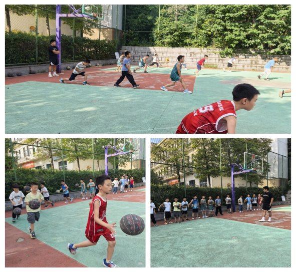 回龙坝镇:回龙坝社区开展篮球培训活动