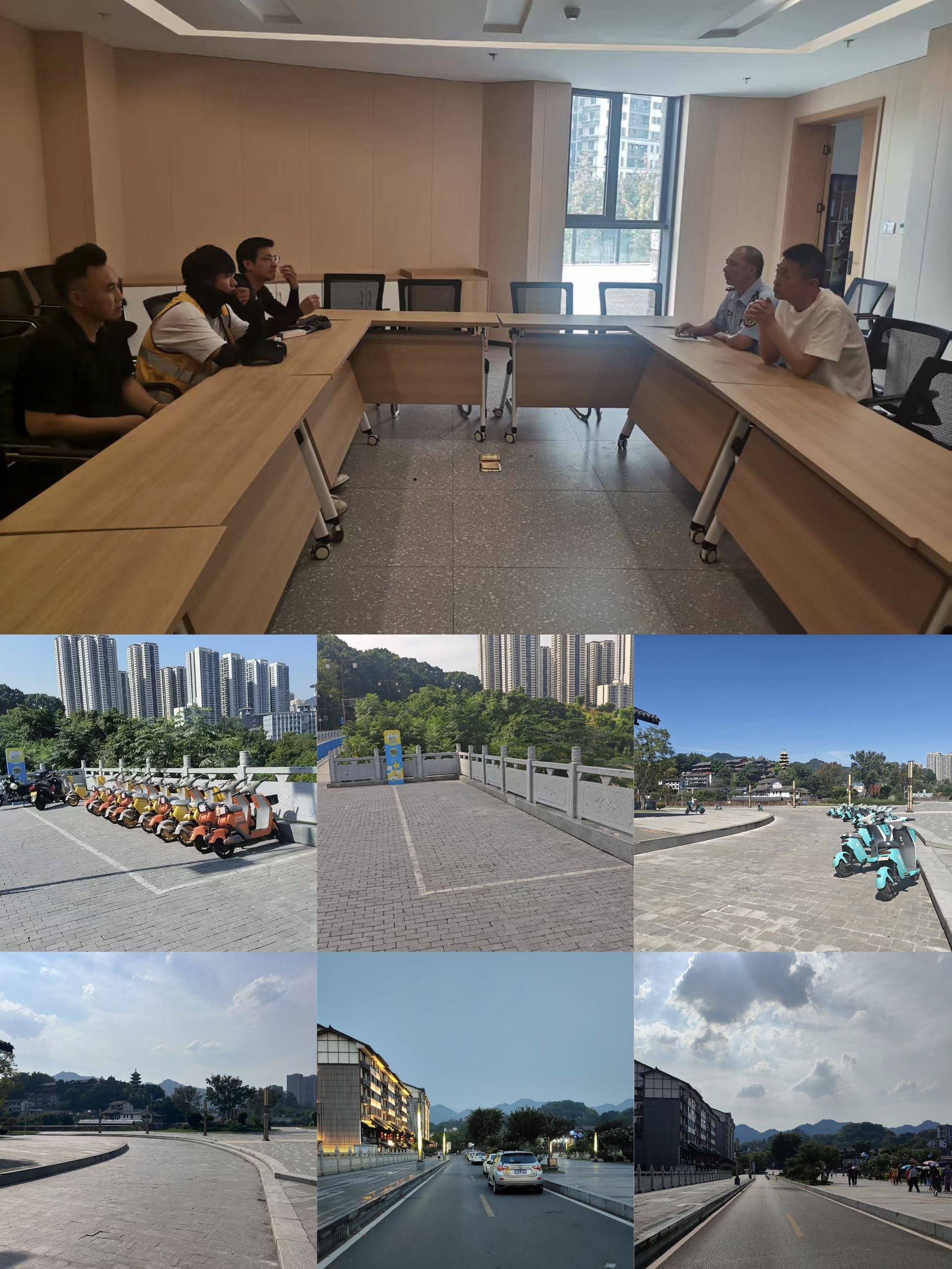 磁器口街道开展景区及周边秩序整治行动