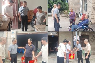 回龙坝镇：青龙庙村开展慰问活动