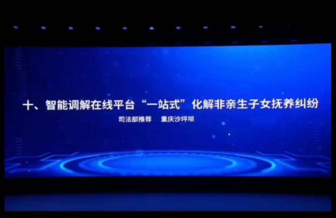 喜报！沙坪坝这一智慧调解案例入选全国婚姻家庭纠纷调解工作十大典型案例