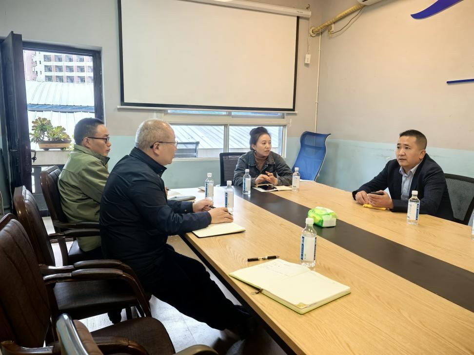 沙坪坝区农业农村委员会走访赋能强信心精准服务助企兴