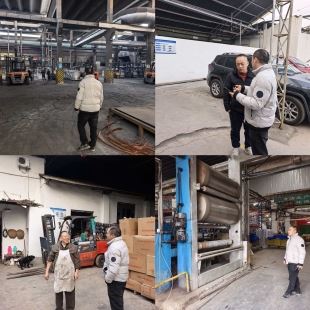 回龙坝镇：青龙庙村开展企业安全巡查